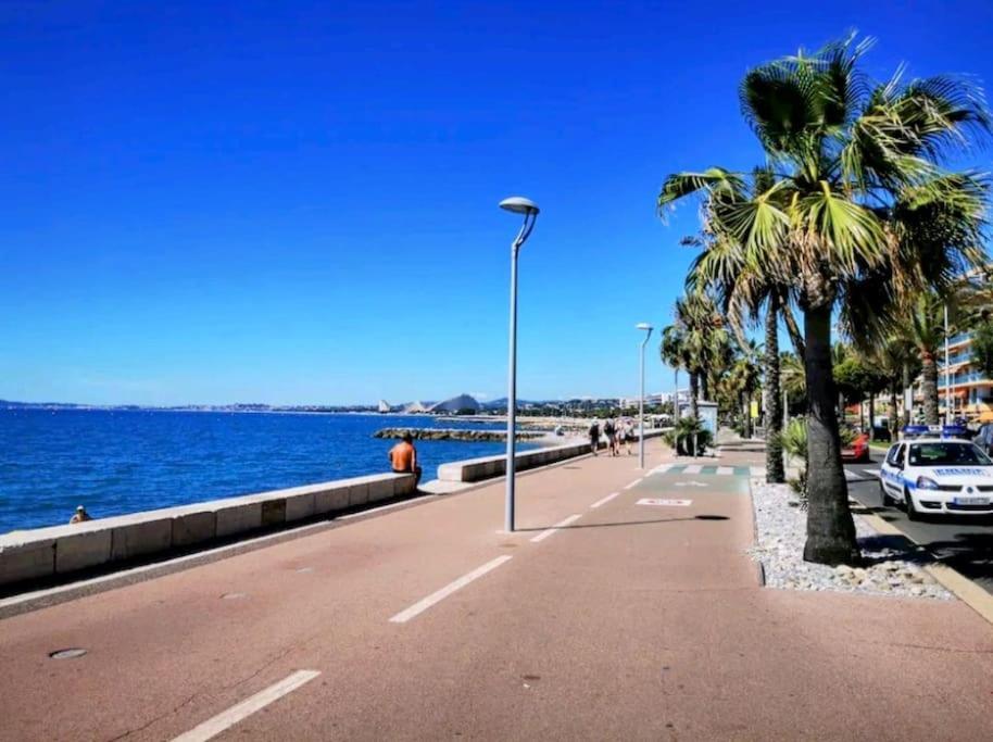 Oasis Marin 1 Studio Proche Mer Parking Wifi Cagnes-sur-Mer Buitenkant foto